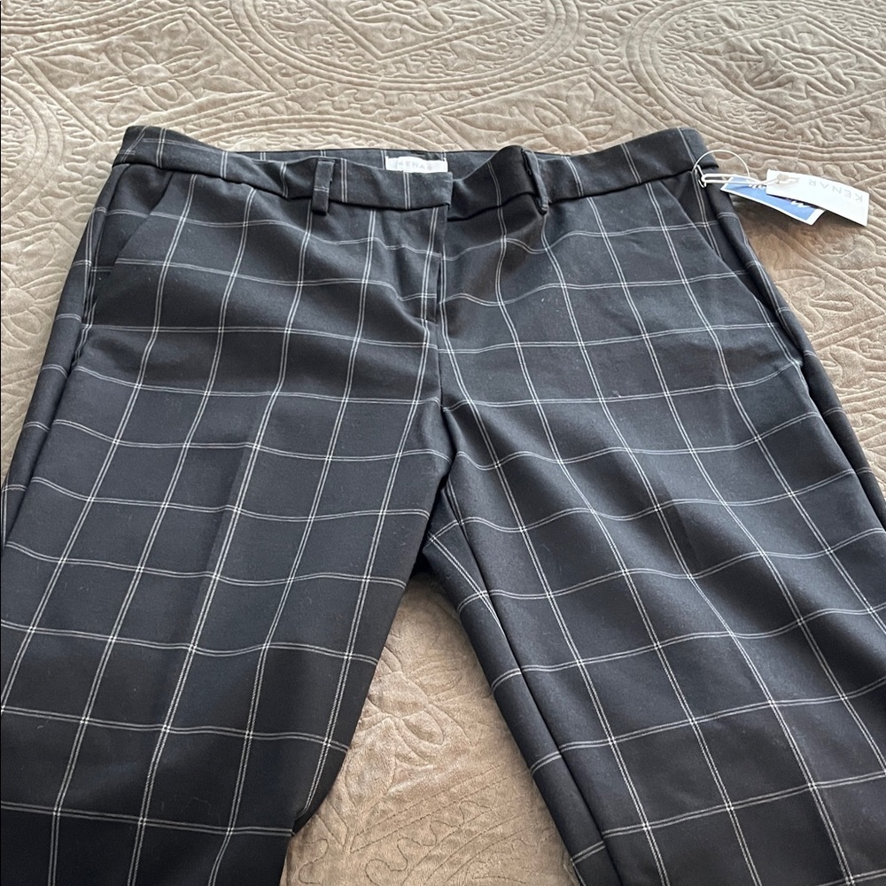 Kenar Windowpane check pants